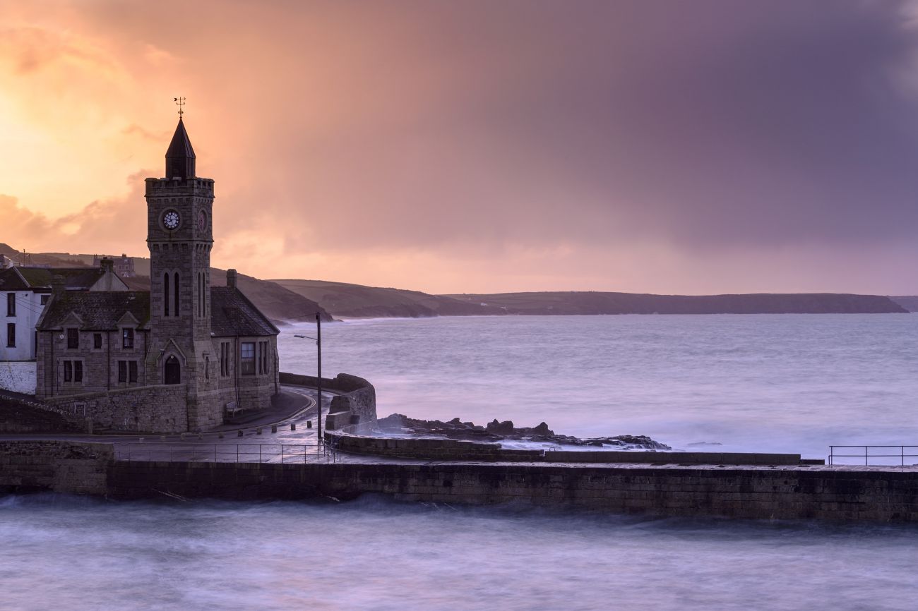 Photograph of Porthleven harbour by Ross Hoddinott